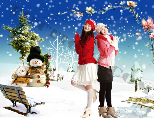 Product picture PSD NEW YEAR Photoshop 12 livelli separati